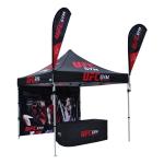 300D 420D Polyester Outdoor Event Tent Aluminium Frame Trade Show Pop Up