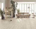 Waterproof 150x900mm Beige And Yellow Matt Wooden Porcelain Strips For Living