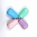 Green 32mm Neck 465ml Plastic Cosmetic Bottles Silk Screen Printing