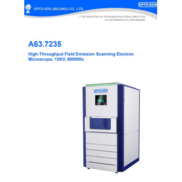 OPTO-EDU A63.7235 High-Throughput Field Emission Scanning Electron Microscope 12KV 600000x