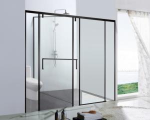 Wholesale Stainless Steel Shower Sliding Door Frame Customized Multiple Color from china suppliers
