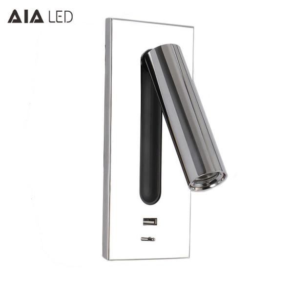 Contemporary bedside wall light led bed wall light interior 3W led wall reading