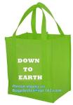 DOWN TO EARTH, PACKINGBAGS, PP WOVEN BAGS, NON WOVEN ECO GREEN BAGS, ECO