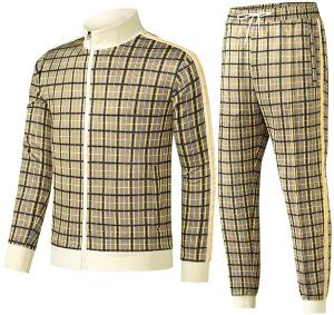 Wholesale Casual Clinquant Velvet Blank Sportswear Tracksuits Zip Up Sweatshirt Jacket from china suppliers