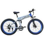 1000W 13AH E-Bike Lithium Battery SMLRO S11 26x4.0 inch Fat Tire Folding E-Bike