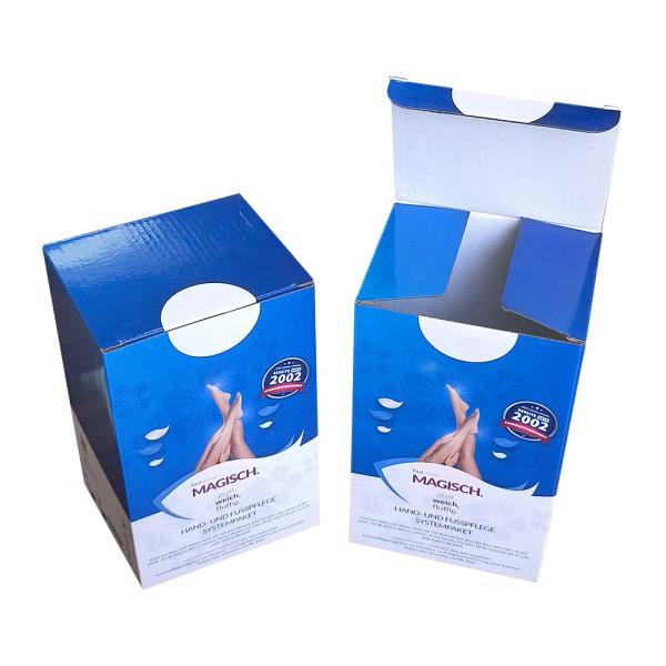 Auto Lock Bottom Corrugated Box , Custom Corrugated Paper Box Packaging For Cosmetics