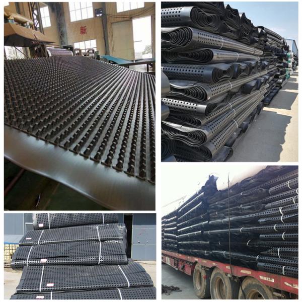 dimpled plastic drainage board for roof garden