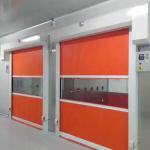 Rapid speed Shutter Door Material Air shower China Cargo air shower
