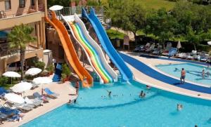 Wholesale OEM Outdoor Multi Fiberglass Slide Set for Water Amusement Park Playground from china suppliers