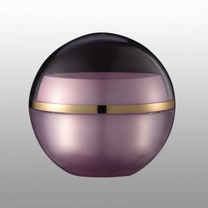Wholesale Customized Cute round PMMA empty luxury cosmetic jars SR-2365B from china suppliers
