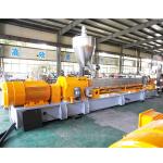 H65 H75 Twin Screw Plastic Extruder / Plastic Granules Manufacturing