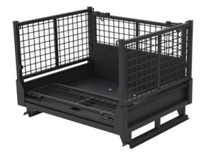 Wholesale Heavy Duty Fodable Stillage Pallet Cage On Wheels 1200x1000mm from china suppliers