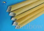 flexible Non-alkali PU Fiberglass Sleeving for electrical wires