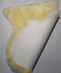 12cm Wool Sheepskin Square Chair Pad Sheepskin Bar Stool Cushions