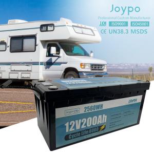 Wholesale Deep Cycle LiFePO4 Battery 12V 24V 200Ah For RV Solar Camping Cabin Marine from china suppliers