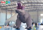 Ferocious Dinosaur Inflatable Cartoon Characters 5m For Exhibition