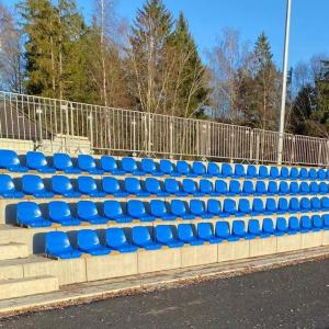 Wholesale Football Stadium Chairs Plastic Stadium Seats Stadium Seats For Bleachers With Back Support from china suppliers