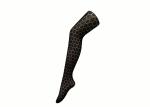 Flower Vertical Stripe Patterned Fishnet Tights Pantyhose Breathable