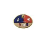 ISO9001 Custom Waterproof Gold Foil Adhesive Sticker For Wine Bottle Label
