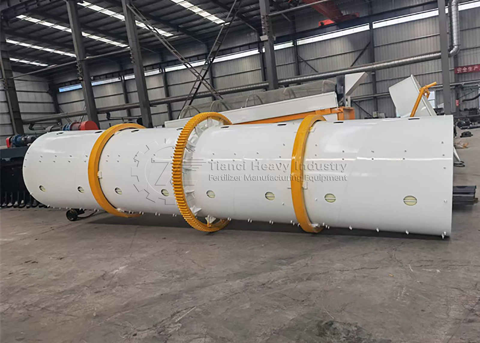 Fertilizer Production Line Organic Fertilizer Granulator Production Line Rotary Drum Granulator
