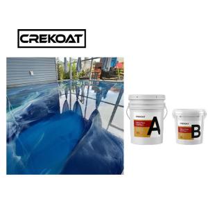 China Self Degassing Metallic Epoxy Floor Coating Strong Bond Epoxy Resin And Hardener on sale