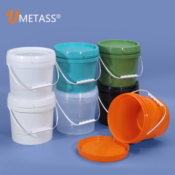5L Custom Food Grade Transparent Clear Fermented Fishing 20L Paint Bucket with