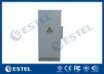 Galvanized Steel Outdoor Equipment Enclosure 32U Insulated Anti Corrosion 19