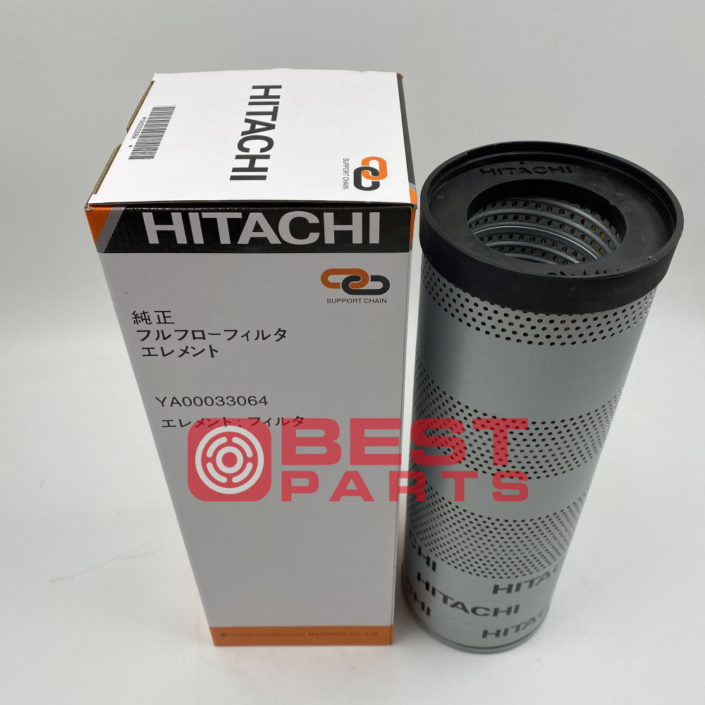 Hydraulic Oil Filter Element Excavator Ya00033064 For Hitachi Zx200-5g