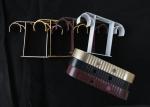 8cmx7.5cm Ceiling Mount Double Curtain Rod Brackets