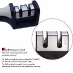 Home Use 2 Stages Handed Metal Kitchen Utensils Knife Sharpener First Use