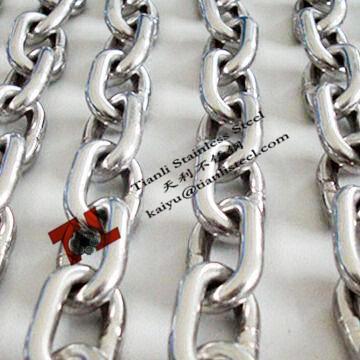 SUS 304 316 Stainless Steel Janpanese Standard Short Link Chain with diameter
