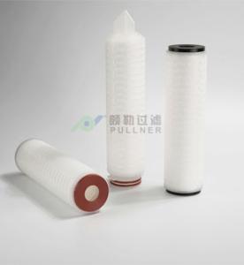 Wholesale Sterilizing Grade Microelectronics PP Pleated Filter Cartridge High Dirt Holding Capacity from china suppliers