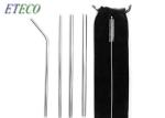 Food Grade Stainless Steel Drinking Straw 18-8 Stainless Steel For Cocktail