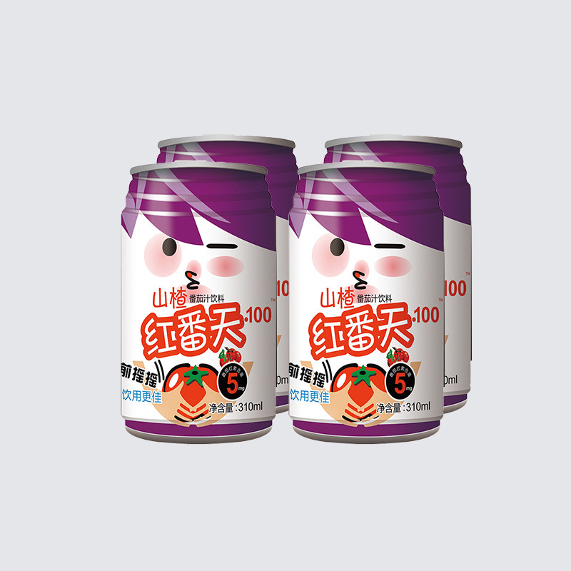 310ml Canned Low Sodium Tomato Juice Drink For Skin Whitening