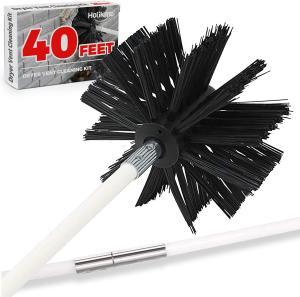 Wholesale Nylon 1.3KG Chimney Cleaning Brush 40 Feet Flexible Dryer Vent Cleaning Brush from china suppliers