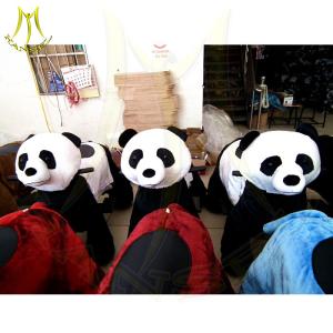 Wholesale Hansel attractions for children safari kids animal motorized rides zoo animal scooter hot sale safari ride on toy from china suppliers