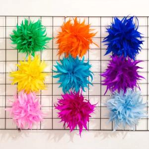 Wholesale Millinery Supplies Fascinator Hat Decoration Chandelle Feather Flower from china suppliers
