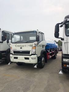 Wholesale Manual 10000L 4x2 Water Tank Truck With Front Rear Sprinkler from china suppliers