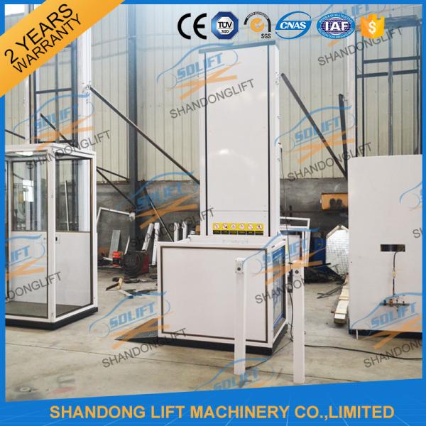 Electric Wheelchair Elevator Lift / Residential Hydraulic Elevator For Old