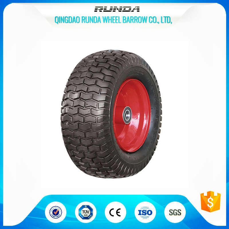 Various Colors Heavy Duty Cart Wheels 16" One Piece Rim 4PR Smart Balance