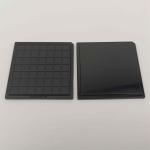 Black ESD 2 Inch Waffle Pack For IC Parts 0.2mm Flatness ROHS