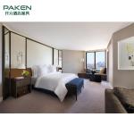 High Gloss Finish Solid Wood Five Star Hotel Furniture
