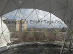 White Cover Customized Luxury Camping Tent European Style For Outdoor Hotel 30m