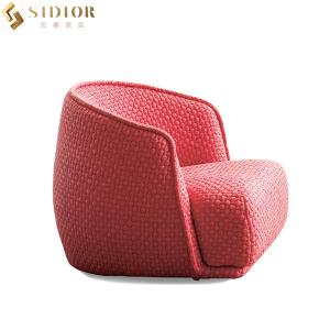 Wholesale Hotel Leisure Modern Elegant Chair Fabric Upholstered Armchairs Pantone Color from china suppliers