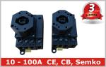 40A Weatherproof 4 Pole Rotary Isolator Safety Disconnect Switch