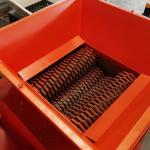 FS10080 Four Shaft Shredder , PMMA Tire Shredder Machine For Refrigerator