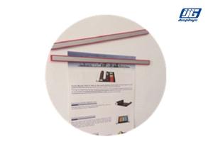 Wholesale Stripe Shape Magnetic Paper Holder , Black Magnetic Art Frames Clip Holder Indoor from china suppliers