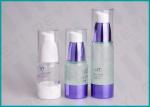 Customized Airless Plastic Pump Bottles , 15ml 30ml 50ml Cosmetic Pump Dispenser