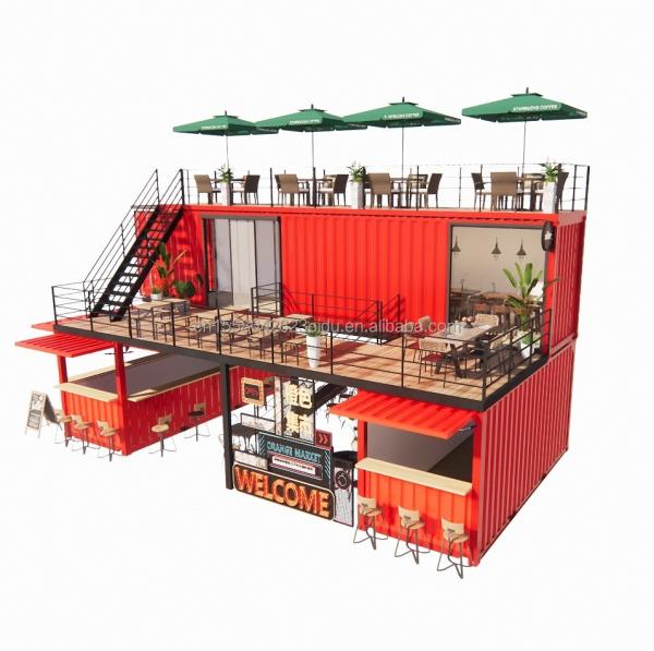 10ft 20ft Pop-up Transport Pavilion Sandwich Panel House Restaurant Store