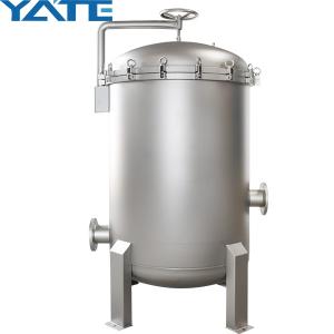 Wholesale SS 304 / 316 Industrial High Flow Cartridge Stainless Steel Water Bag Filter Double Housing For Water Treatment from china suppliers